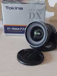 Tokina 11-16mm f/2.8 A-TX PRO DX II pentru Canon