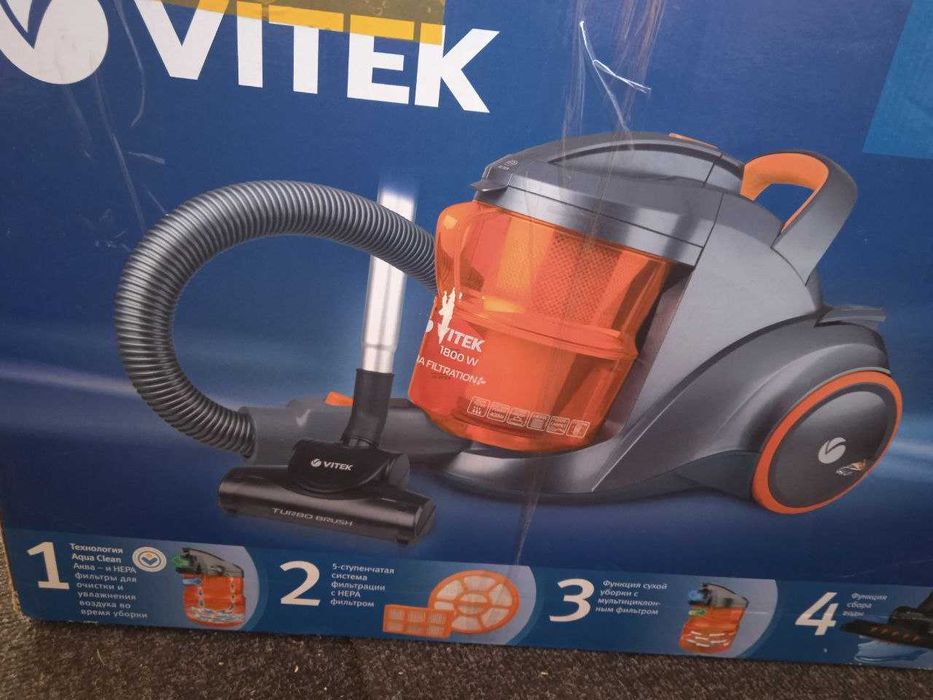 Пылесос VITEK состояние отличное, почти не пользовались