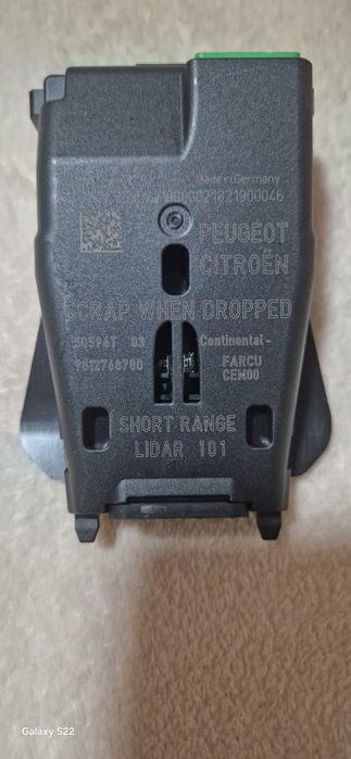 SHORT RAMGE LIDAR 101 senzor lumina Peugeoto Citroen