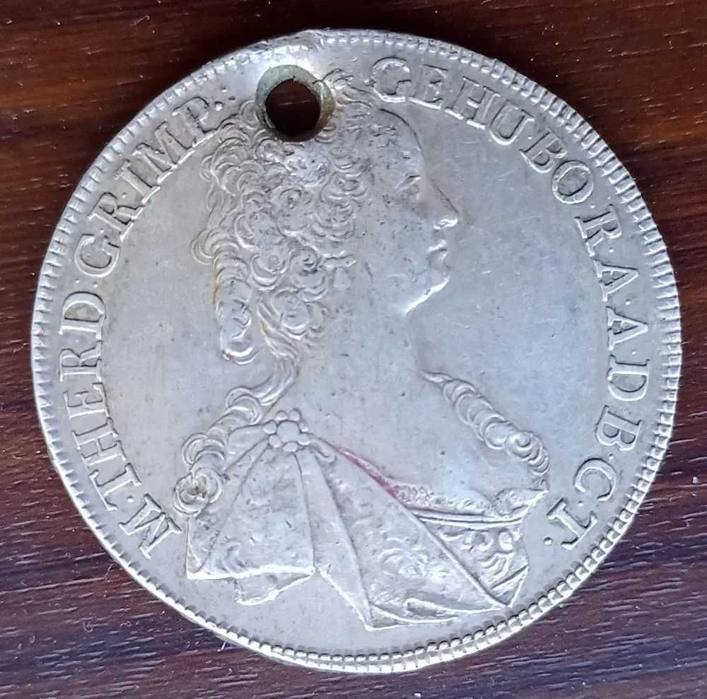 Moneda Ungaria 1 Taler 1752 argint
