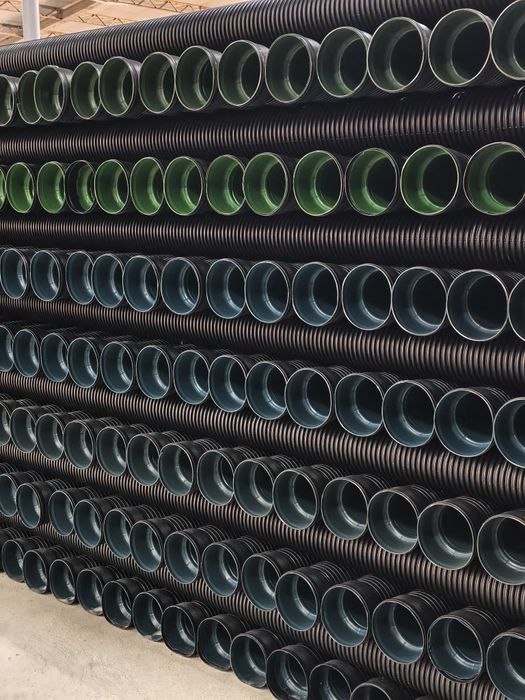 Гофрированная труба