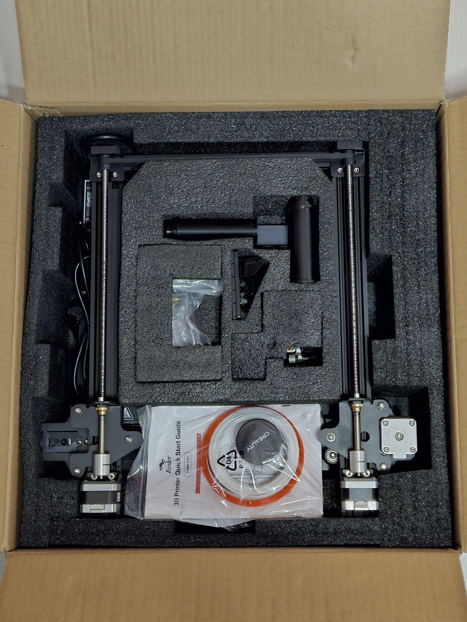 Imprimanta 3D Creality Ender 3 S1 + Duze Hardened Steel noi
