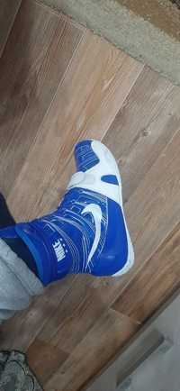 Боксерки Nike синего цвета