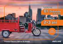 Triciclu Electric BOA By Relive GL15000