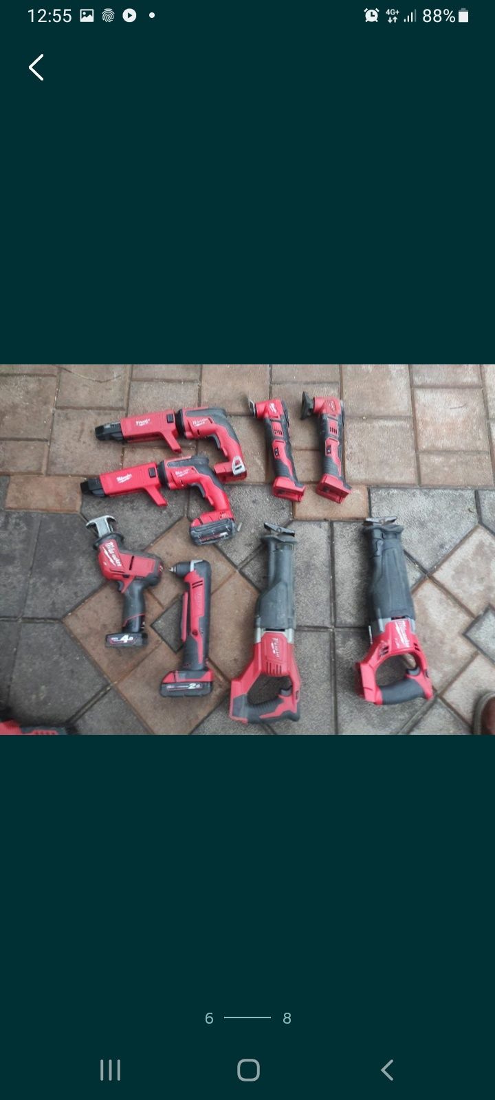 Set milwaukee m18 în perfecta stare