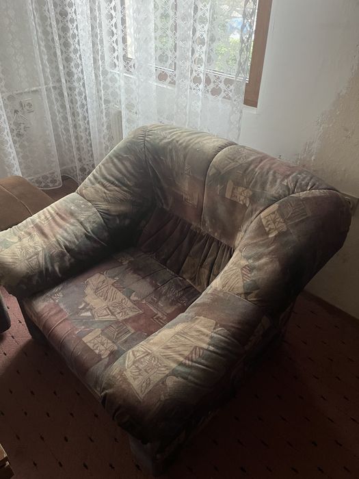 Комплект диван и фотьойл