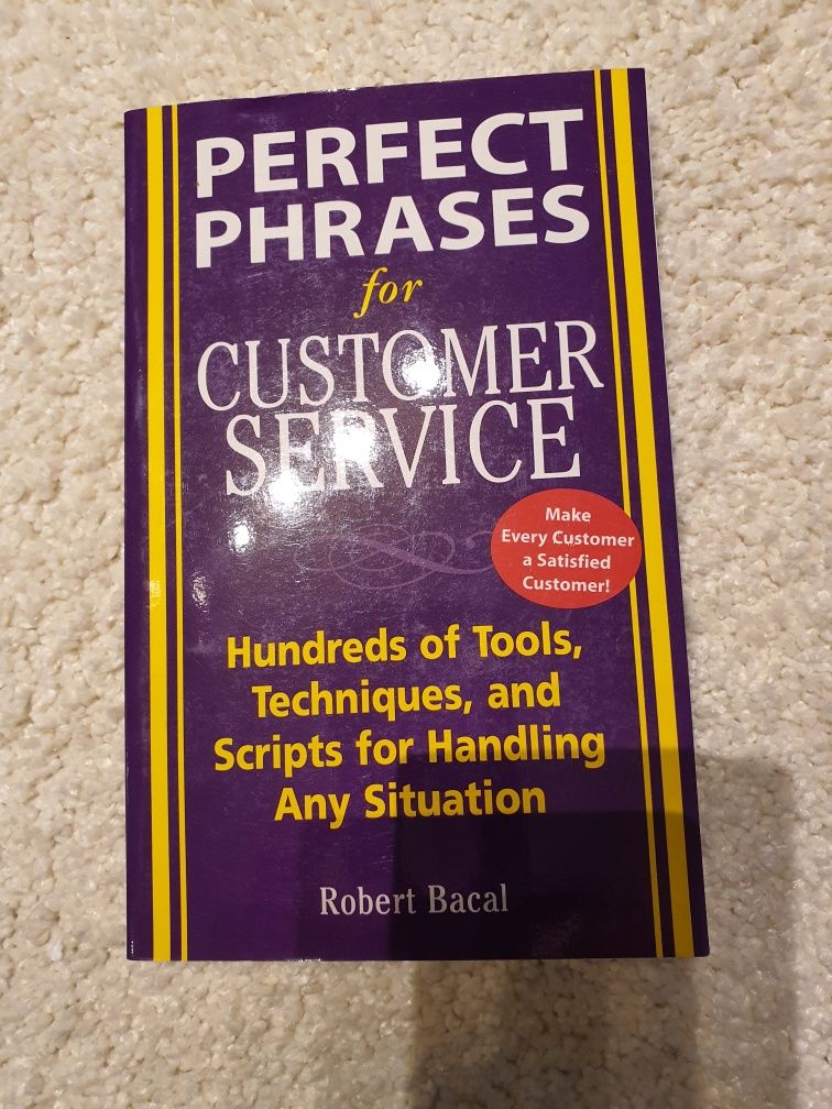 Perfect phrases for Customer Service-Robert Bacal
