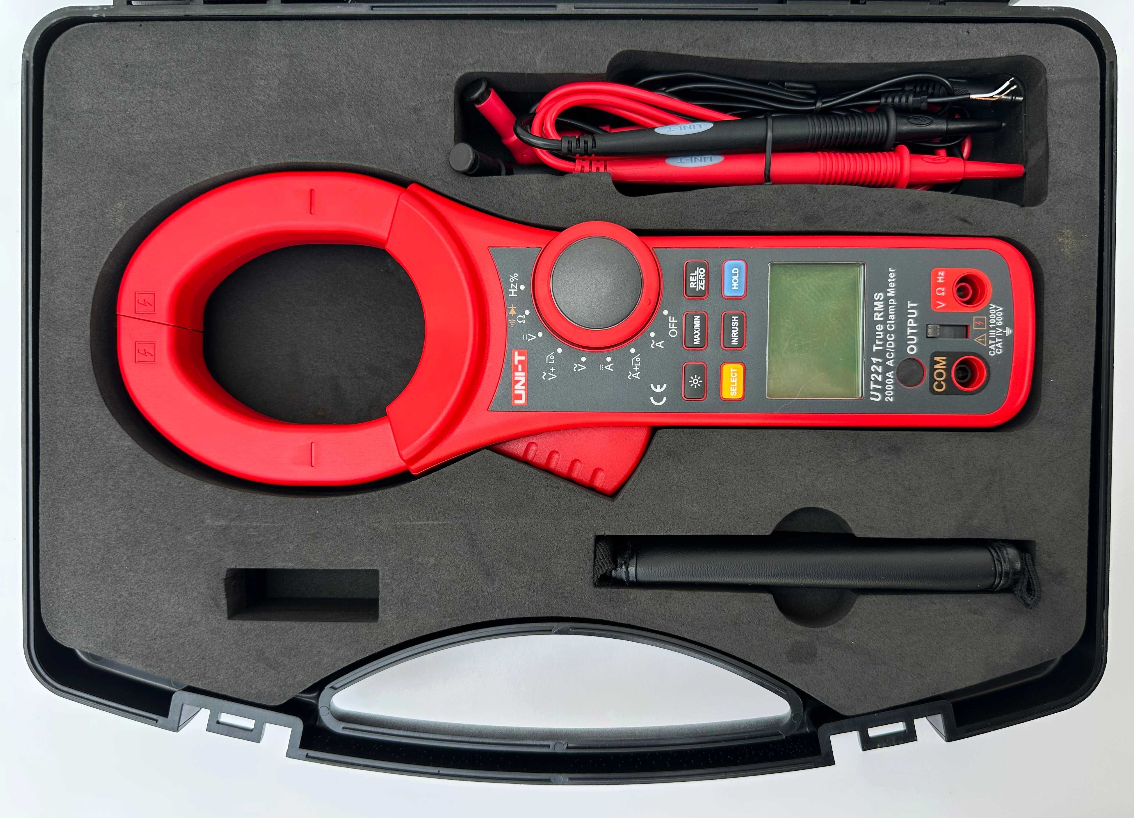 UNi-T UT221True RMS - Нови цифрови амперклещи 2000A AC/DC