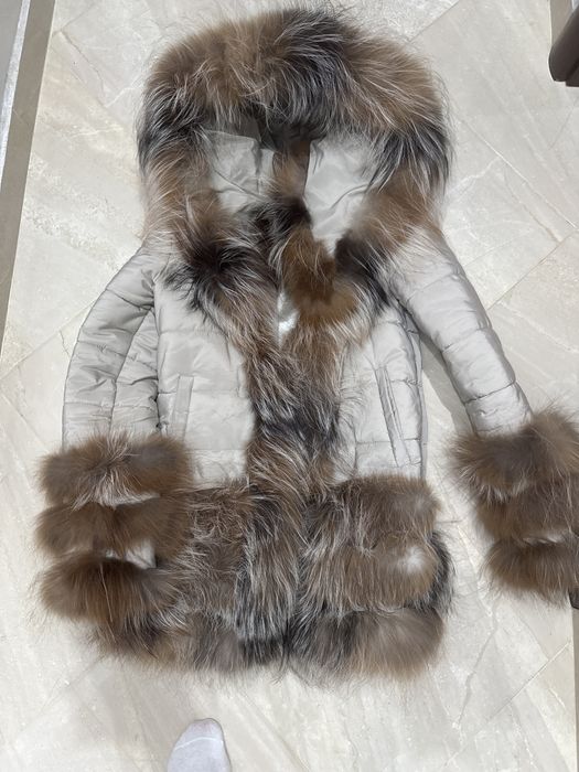 Дамско яке шушляк с естествен косъм