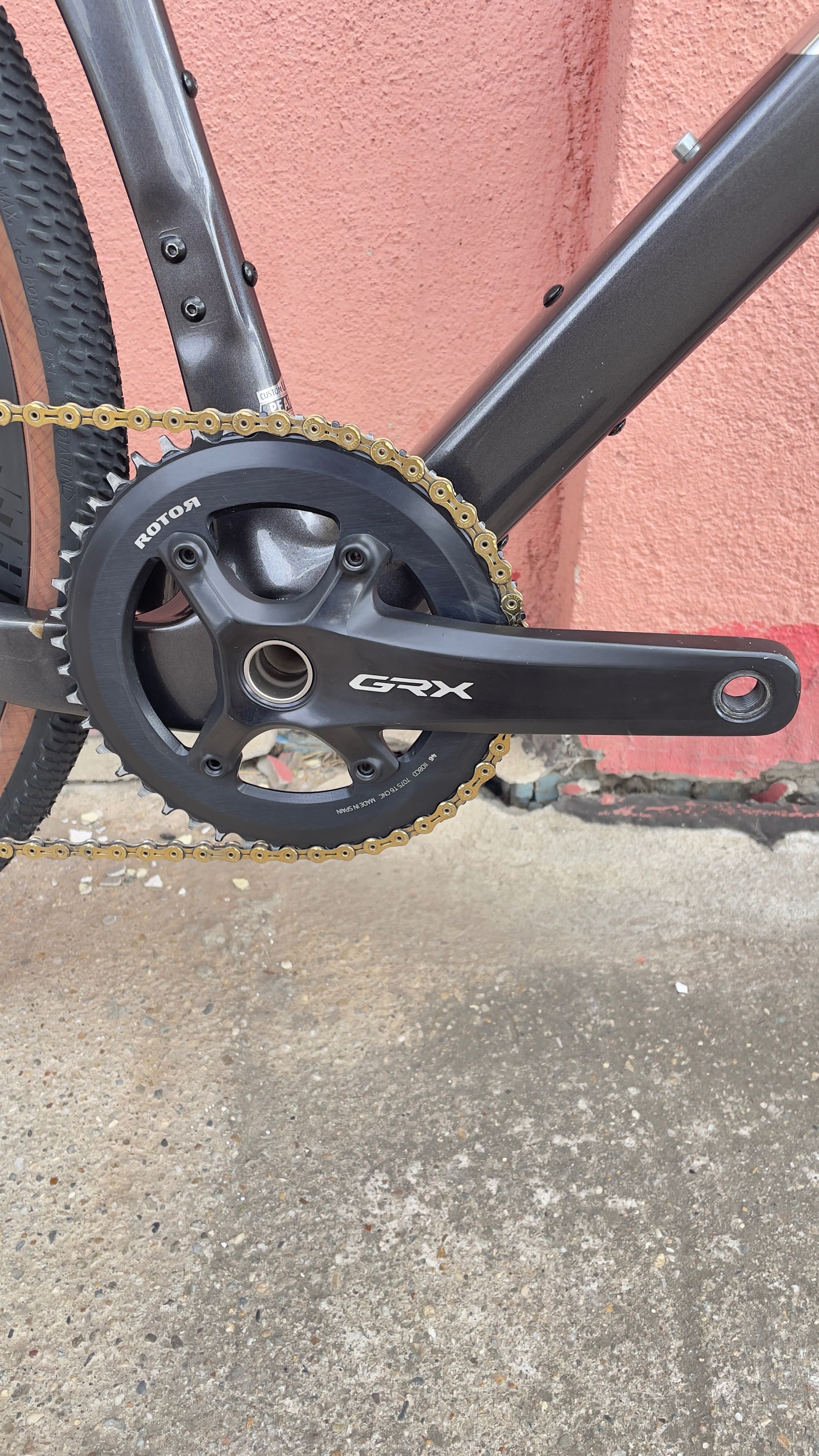 Gravel cyclocross Pearson on and on grx di2