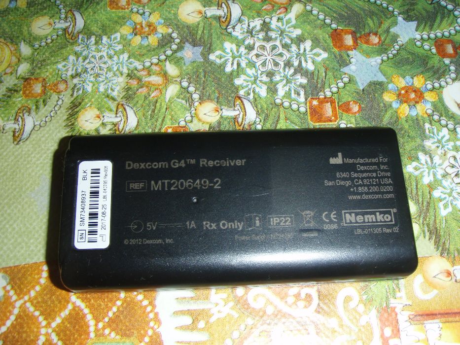 Receptor receiver Dexcom G4