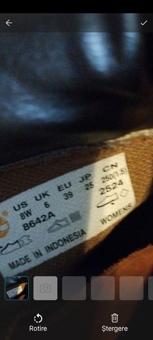 Ghete piele întoarsă Timberland unisex