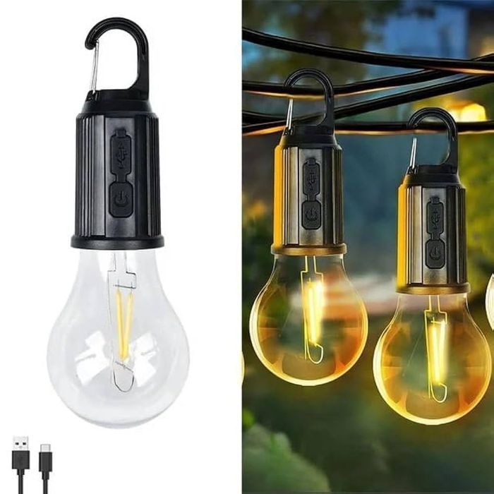 ЛЕД Къмпинг Крушка Лампа за окачване на акумулаторна батерия led