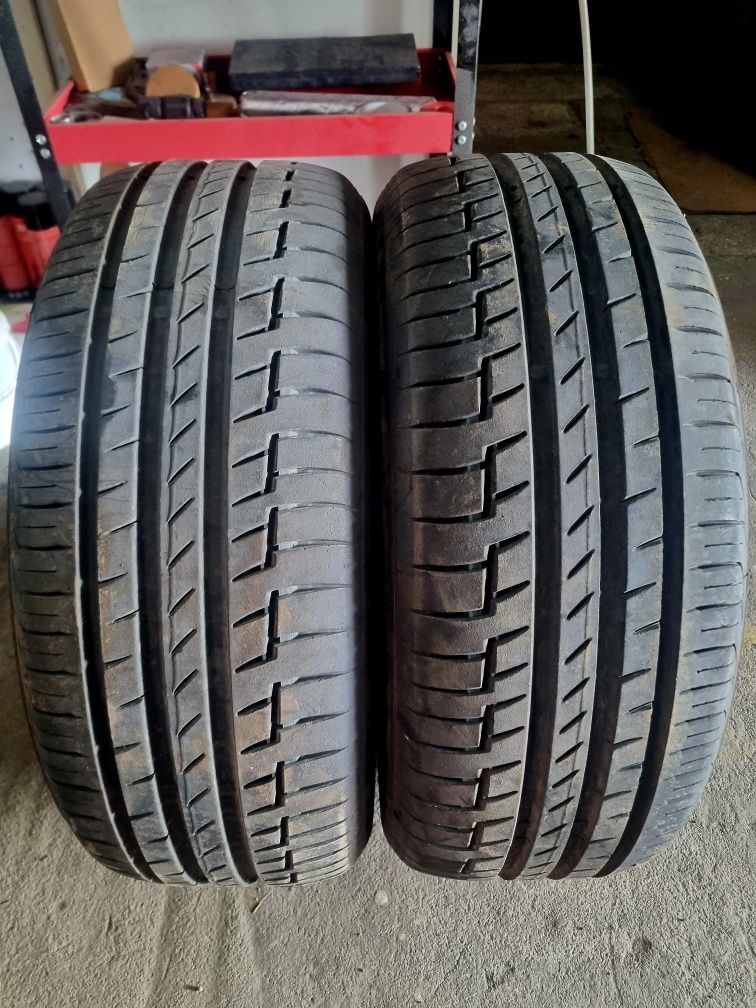 2 x Anvelope vara 215/50/R17 91Y XL Continental Contact 6 DOT (5021)
