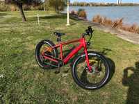 Bicicleta Electrica Pegas Suprem Dinamic - Rosu Mat - Noua