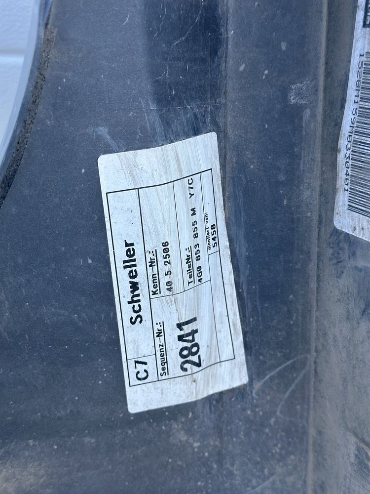 Прагове AUDI A6 C7.5 S Line