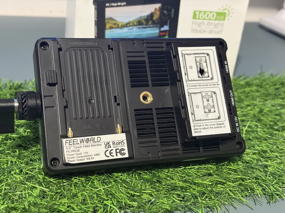 Monitor FeelWorld F5 ProX 4K Touchscreen LUT