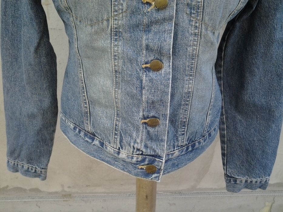 ICHI | geaca jeans imblanita | mar. 42 | L