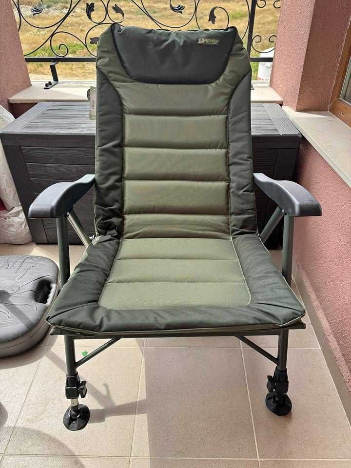 Сгъваем стол за риболов - Mivardi Chair Premium Quattro