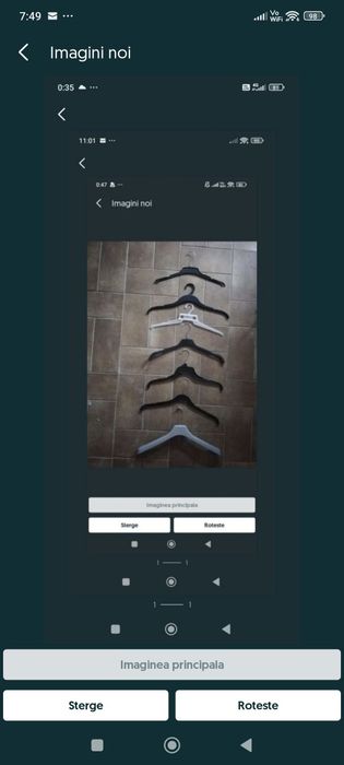 Umerase pentru haine