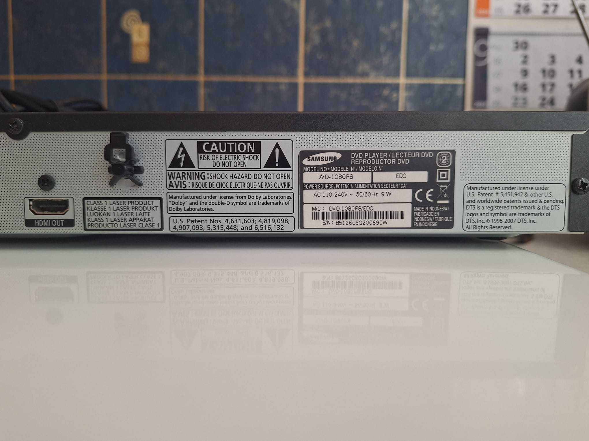 DVD player Samsung-1080P8
