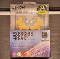 Безжични слушалки DENON EXERCISE FREAK устойчиви на пот  
фитнес слуш