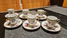 Set cesti cafea vechi din portelan