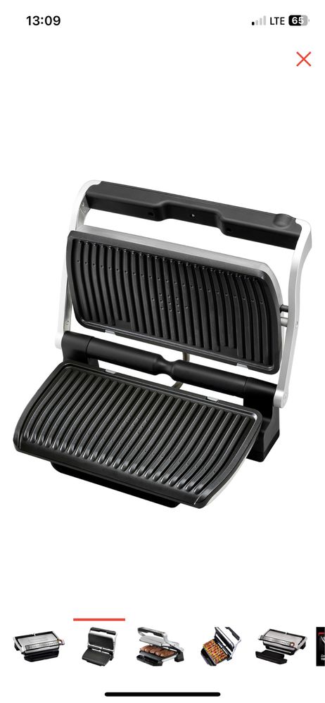 Электрогриль Tefal Optigrill+ XL GC722D34