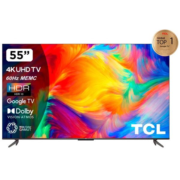 Телевизор TCL 55p735 в идеальном состоянии