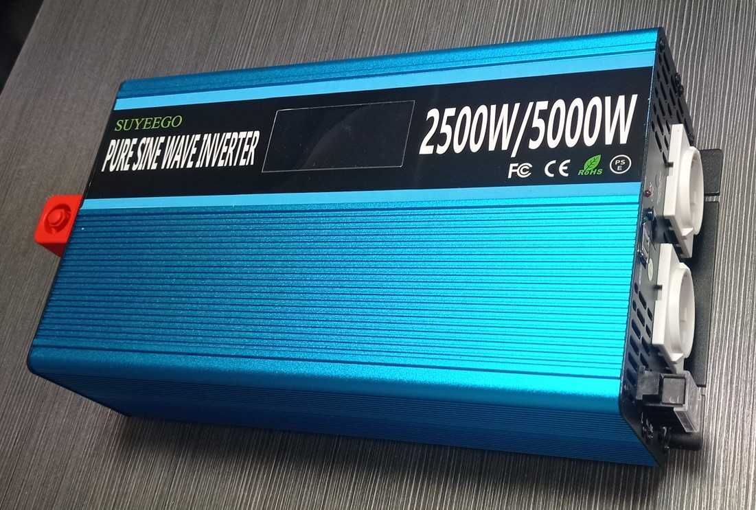 Инвертори SUYEEGO 2500/5000W пълна синусоида 12 или 24V