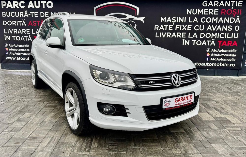 •Vw Tiguan R-Line~2.0TDI~2014~AUTOMAT DSG~4X4~Carlig~Garantie~Rate•