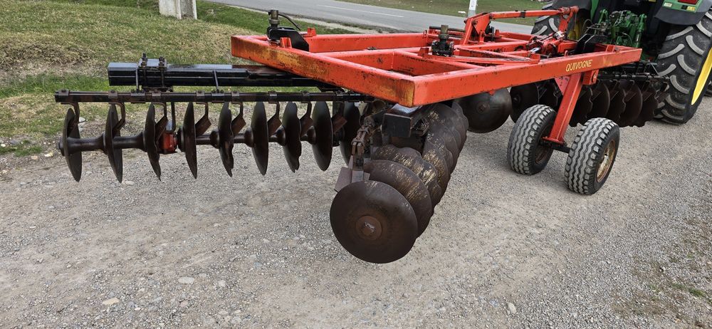 Disc greu Quvogne in X 8 talere pe baterie 32 total 4 metri