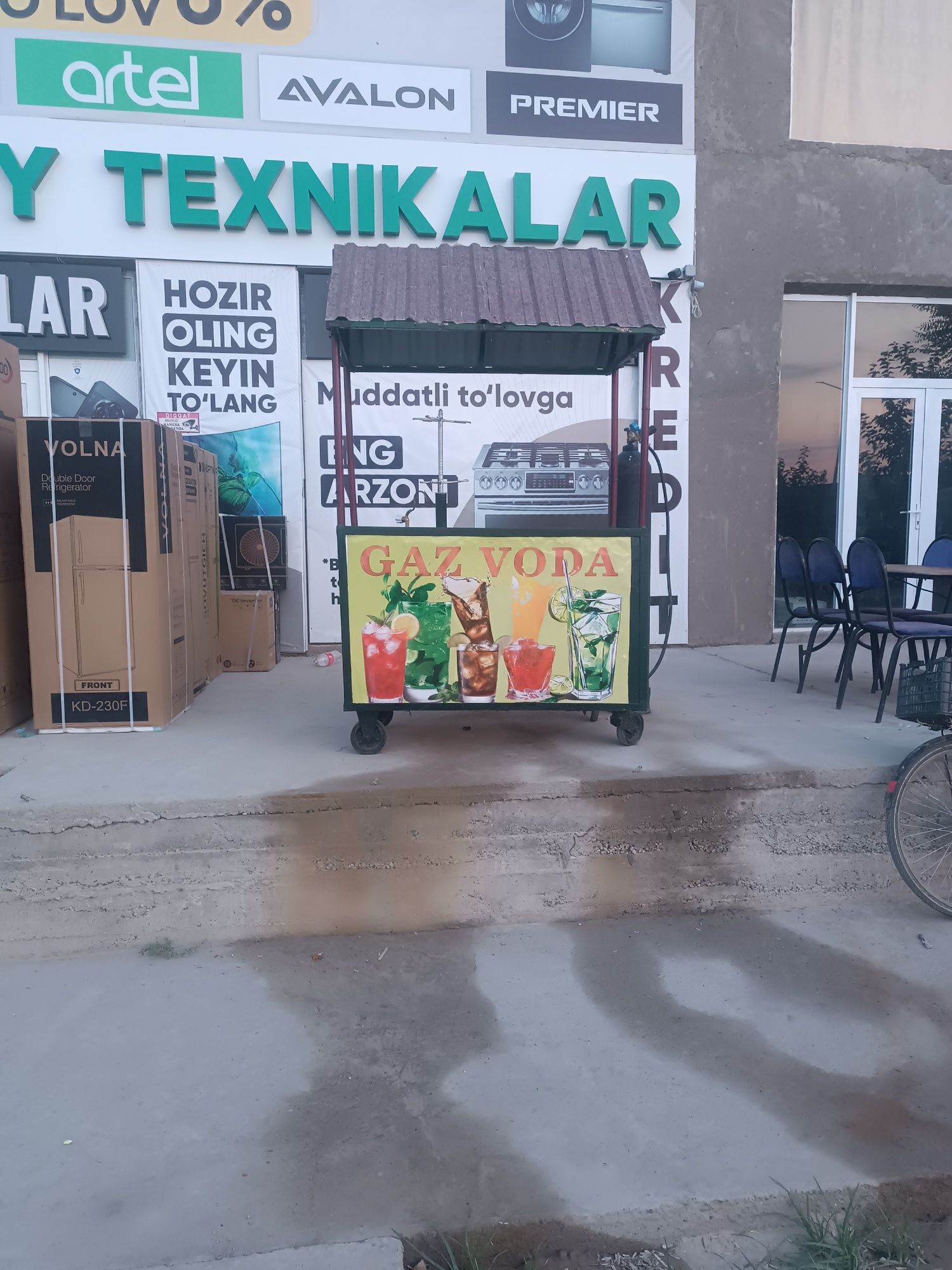 Gaz voda apparati sotiladi