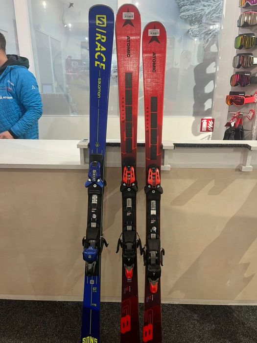 Горные лыжи Salomon s/Rase Gt +Z12, 170см.