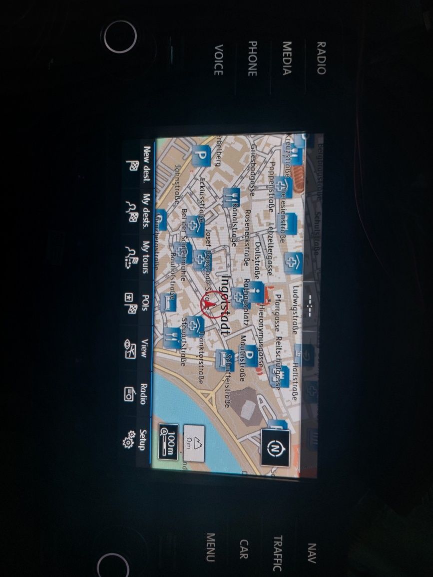 Navigatie vw Golf 7 PASSAT B8 Tiguan T roc display Mib pro