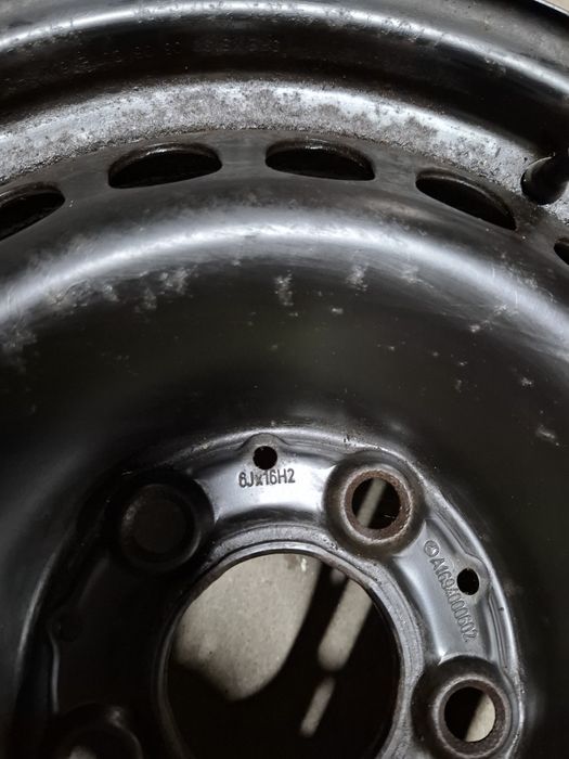 1 бр железна джанта за Мерцедес А класа W169* 5x112 16 цола*6 J* ЕТ 46