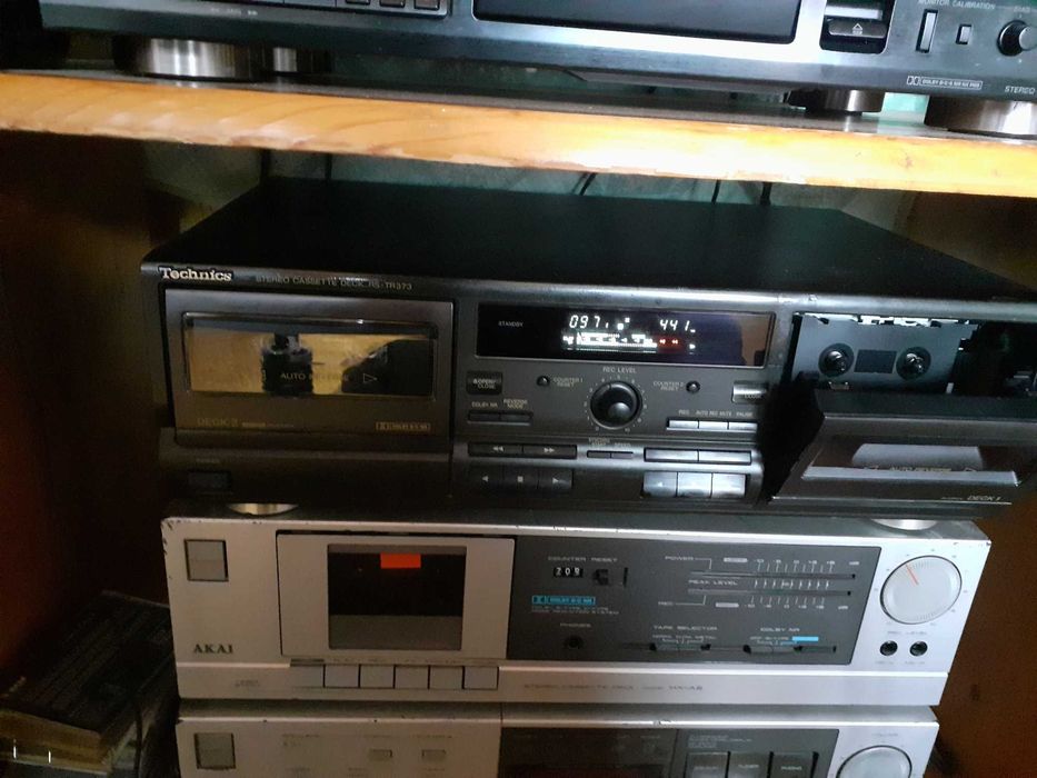 Идеален дек Technics SR-TR 373- Японски двукасетъчен автореверс