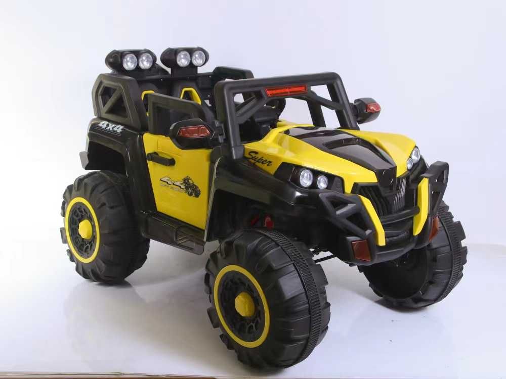 UTV electric pentru 2 copii Kinderauto BJZ5588 4x 35W premium Yellow