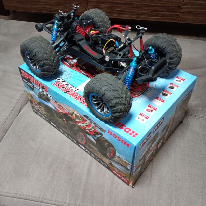 количка голяма 1:10 rc car HOSIM X 07