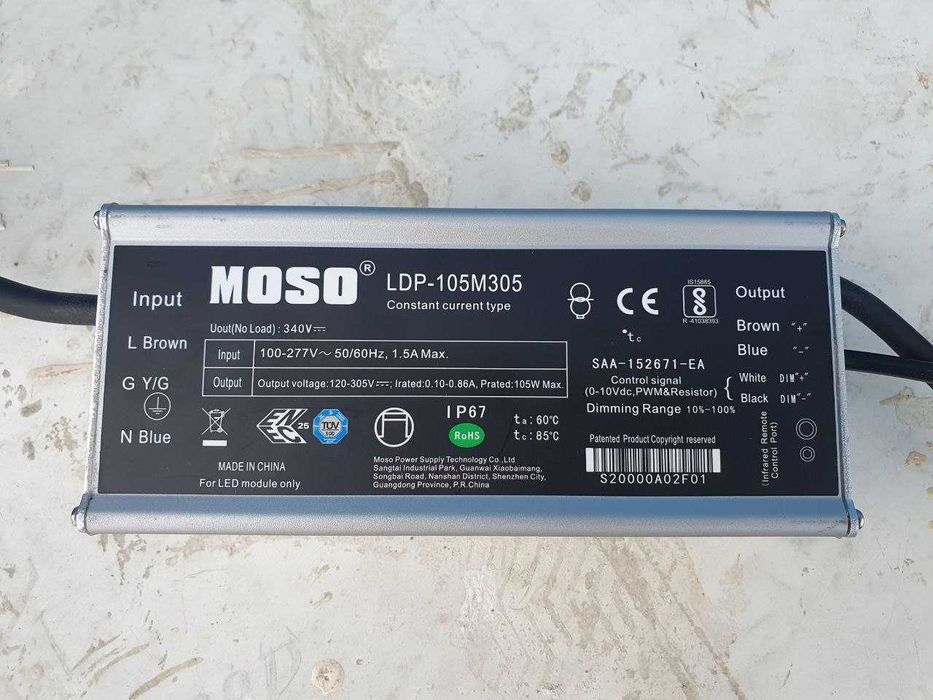 Блок, источник, драйвер питания 105W