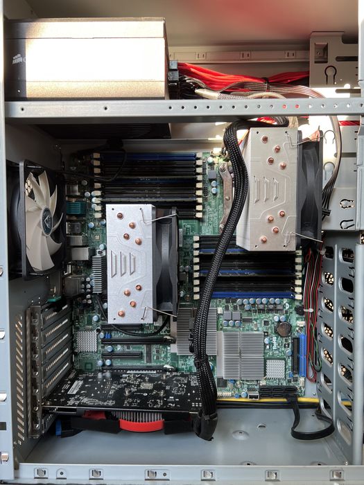 Kit Placa de Baza Supermicro Xeon