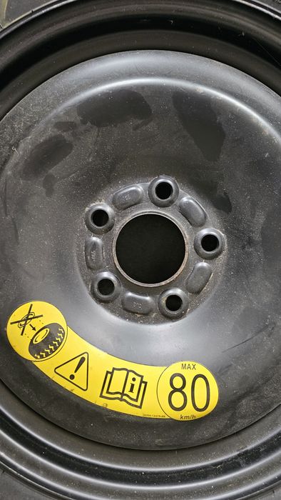 Roată de rezervă slim petru Ford și Volvo și anvelope  235/50/19 iarnă