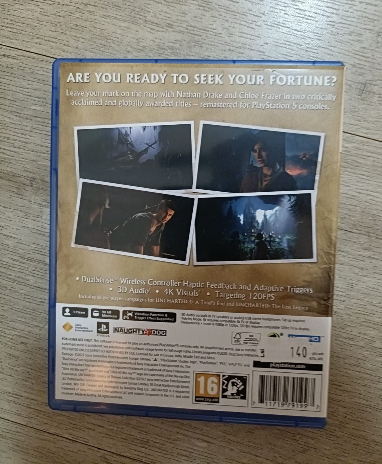 Uncharted Legacy of Thieves Remastered