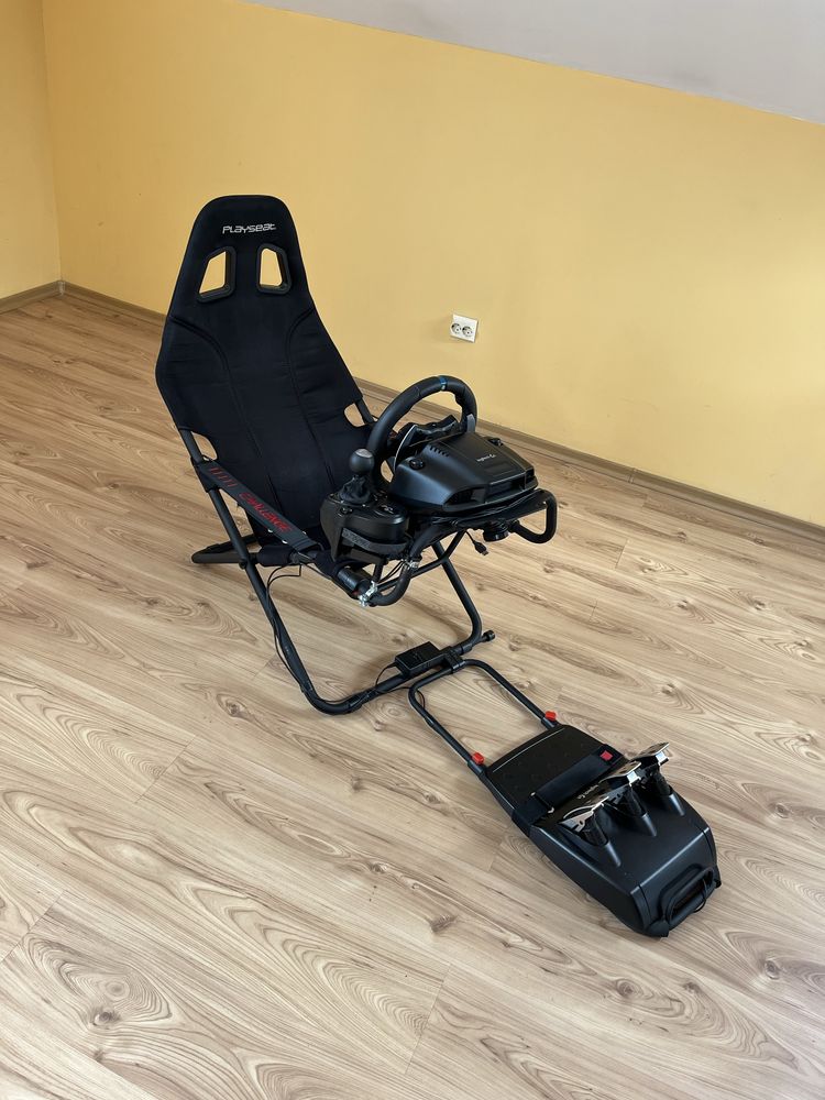 Simulator Logitech G29 + Schimbator + Scaun Logitech Challenge