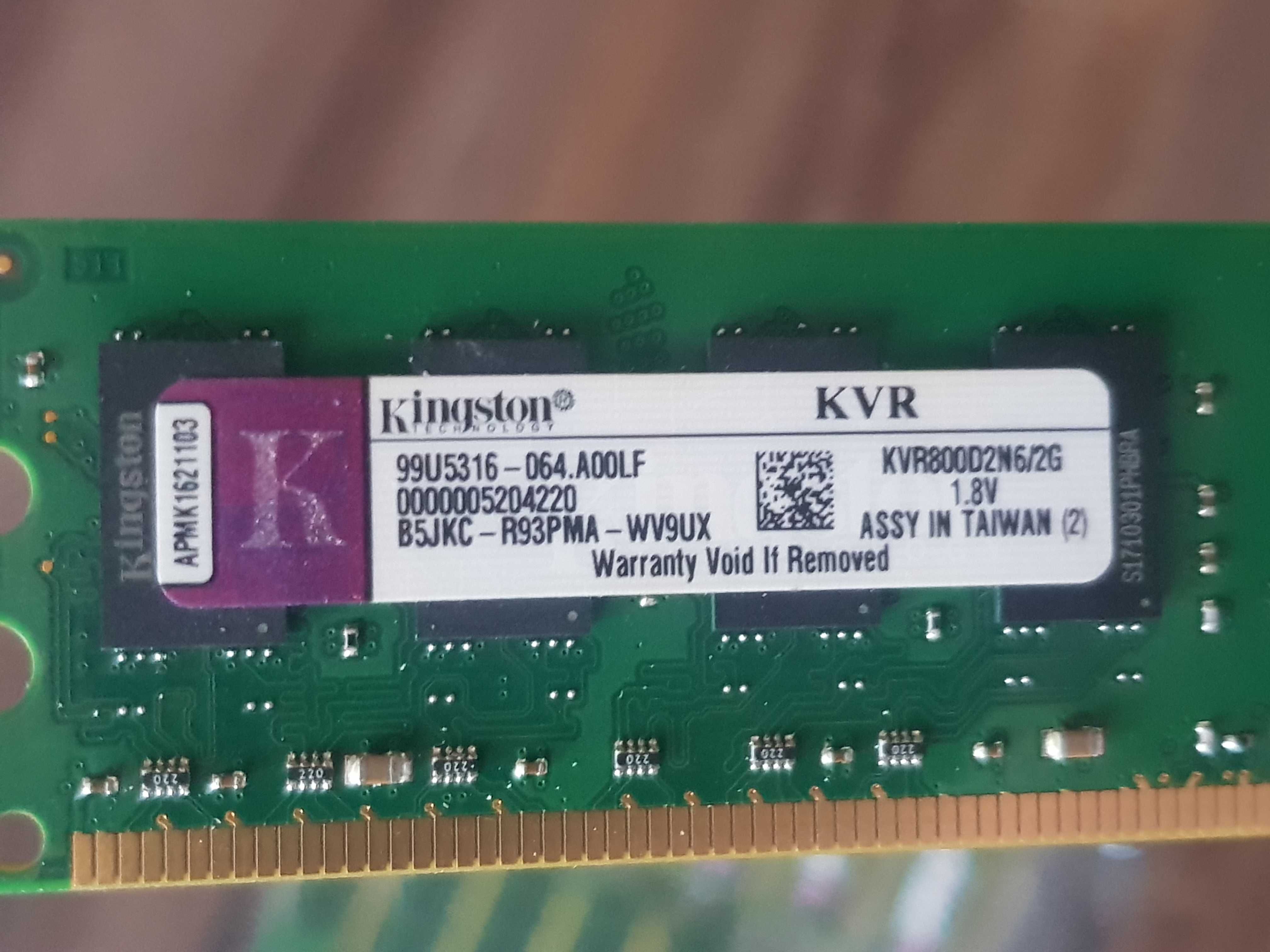 Memorii Desktop Kingston DDR2 2gb 800Mhz