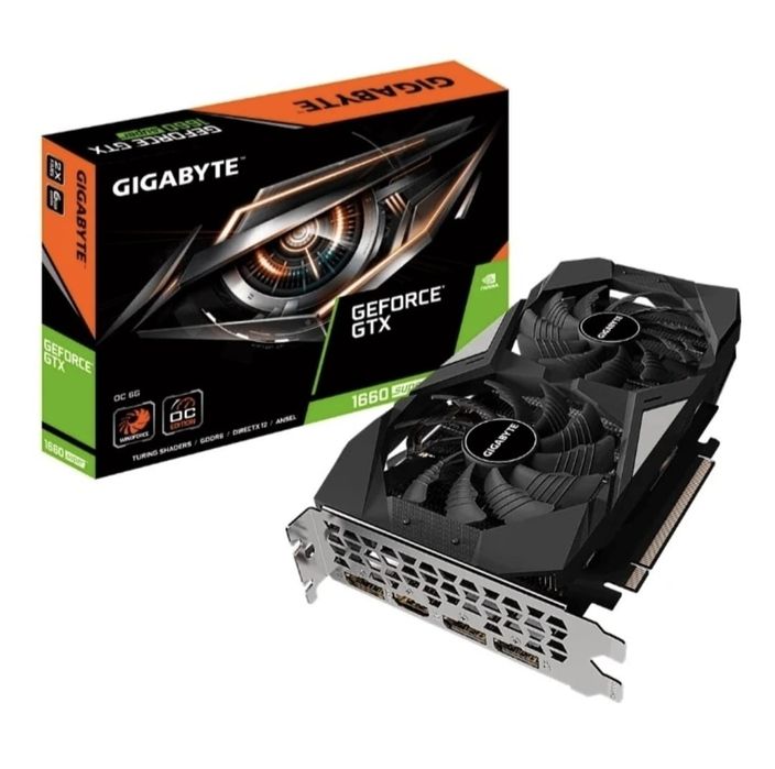 Gigabyte 1660s 6gb. OC edition