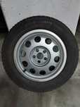 Vand 4 jante aliaj 15 inch cu anvelope iarna Continental WinterContact