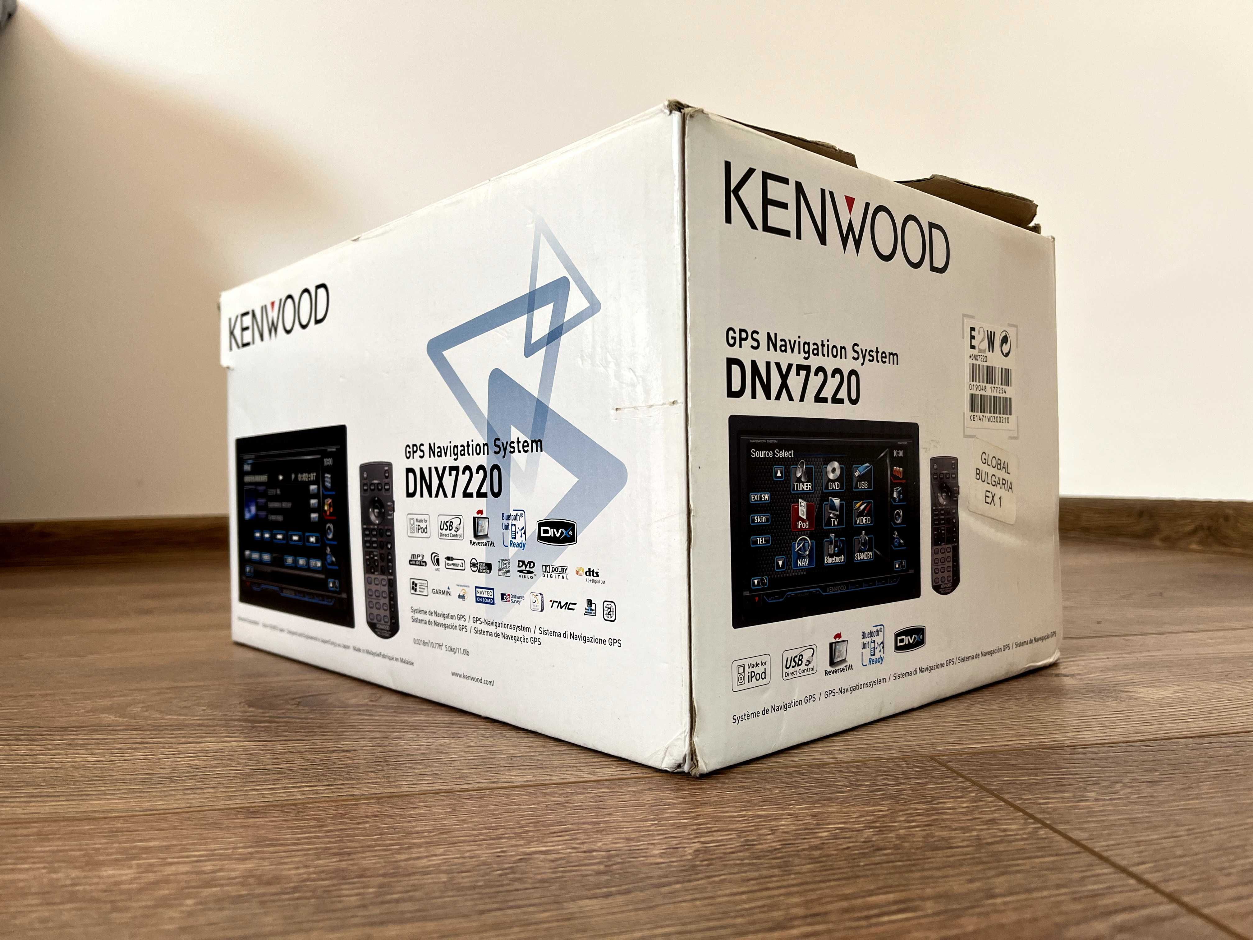 Премиум навигация Kenwood DNX7220 Навигация/DVD/USB/Radio/MP3/iPod