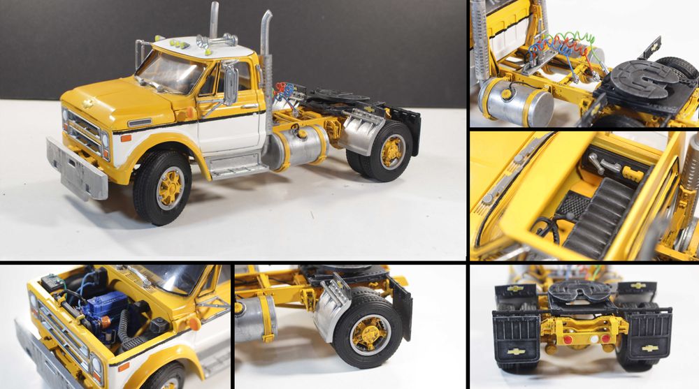 Шевролет Камион C60 Умален Модел Мащаб 1:24 Chevrolet C60 Truck 1/24