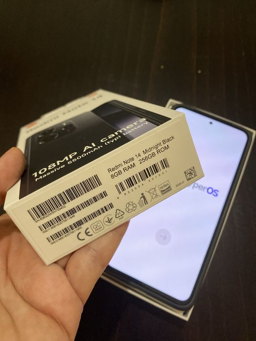 Redmi Note 14 108PM AI camera